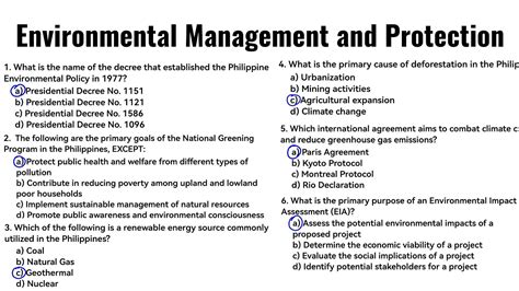 environment management and protection civil service